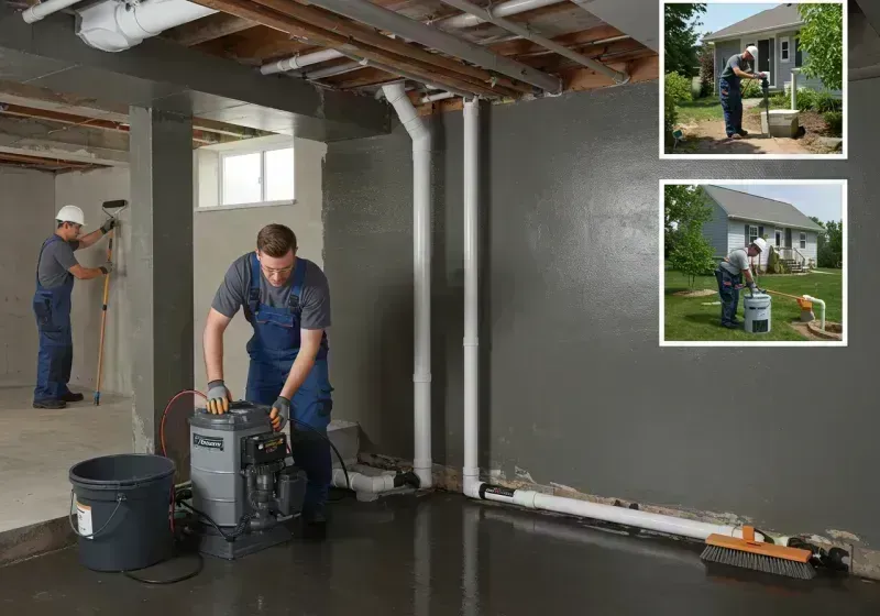 Basement Waterproofing and Flood Prevention process in Carterville, IL